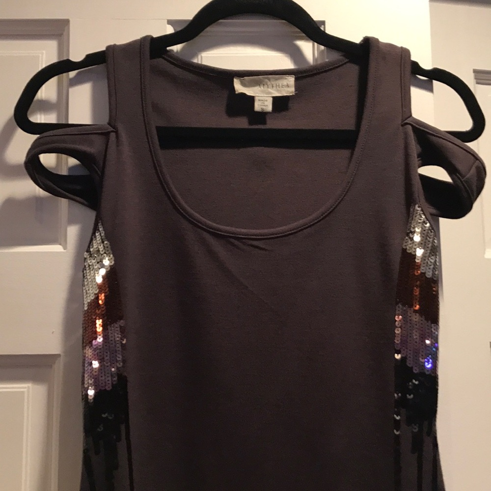 Sequin long top or short dress